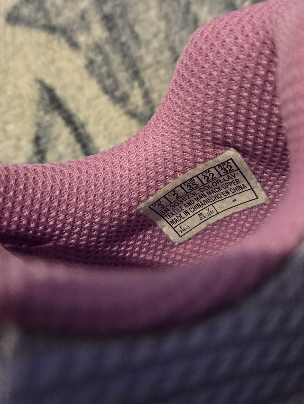 Skechers Girls' Lilac Adaptive Closure Sneakers - Picture 7 of 7